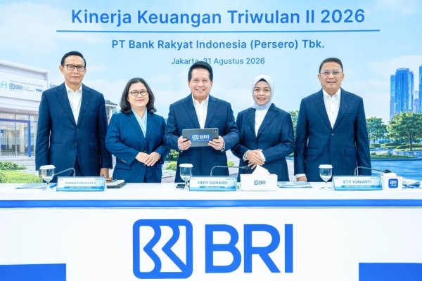 BRI BUKUKAN LABA RP31,2 TRILIUN DI TRIWULAN II 2026! Tumbuh 17,5%, 75,1% Kredit Mengalir ke UMKM